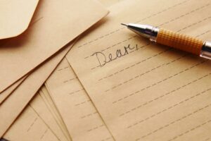 lettera passato futuro